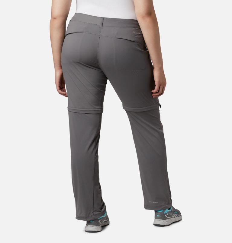 Columbia Saturday Trail II Convertible Bukse Dame Grå | Plus Size 76329W